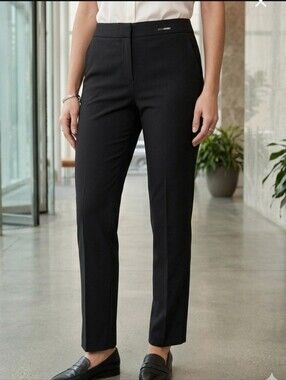 Vince Camuto Essentials Women's Size 2 Black Dress Career Wear Pants NWT